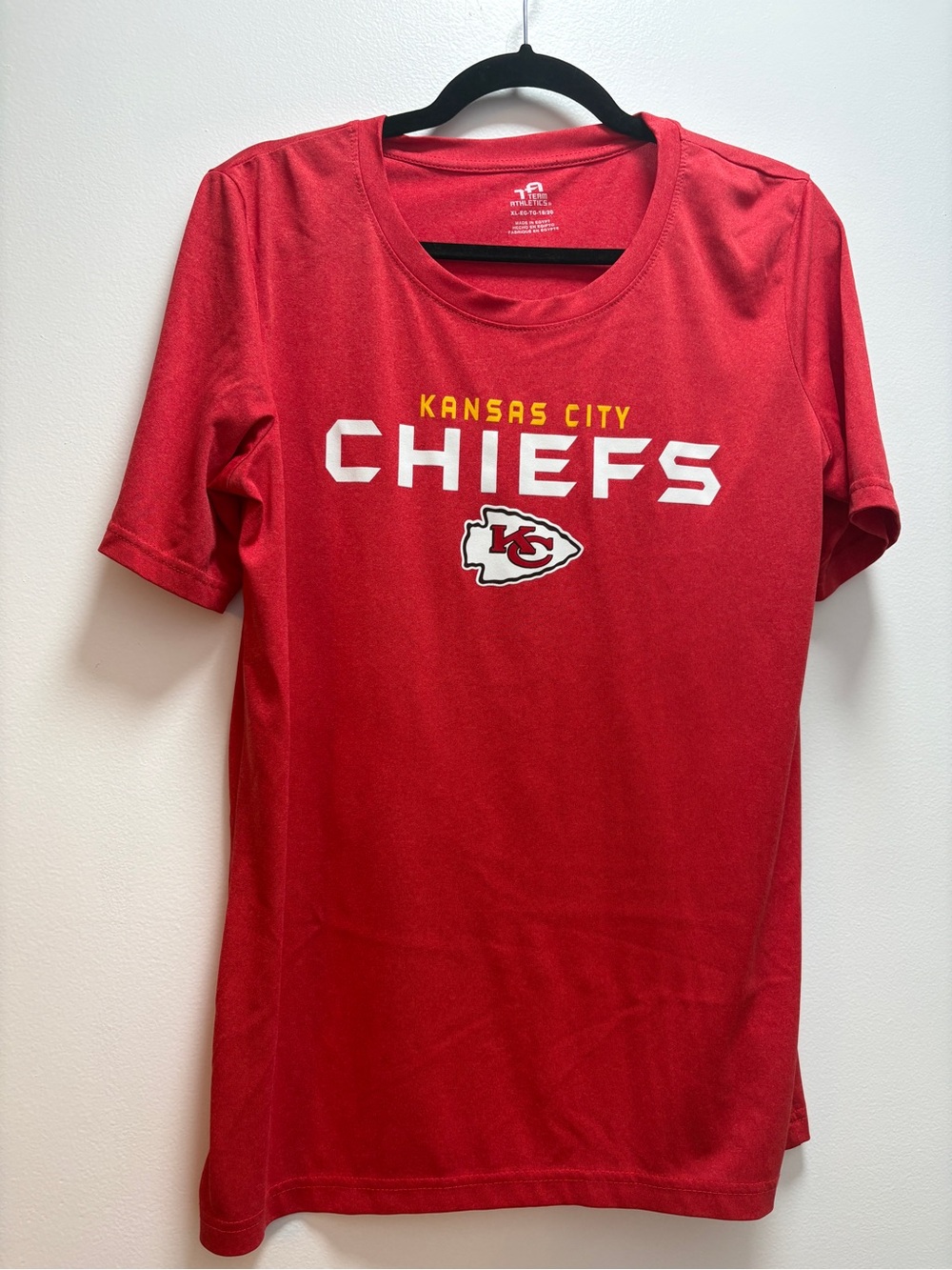 Kansas City chiefs - Team Athletics Red Graphic Tee - XL Game-Day